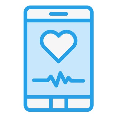 Telefon Vektörü Simgesi Tasarım İllüstrasyonu