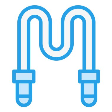 İp Vektörü Simgesi Tasarımı Çizimi