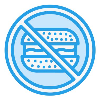 Gıda Vektörü Simgesi Tasarımı Çizimi Yok