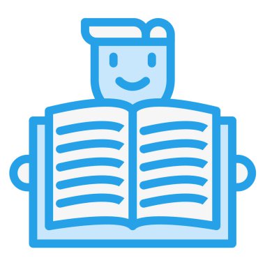 Çalışma Vektörü Simgesi Tasarım İllüstrasyonu