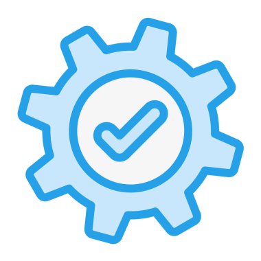 Kalite Denetim Vektörü Simgesi Tasarım İllüstrasyonu