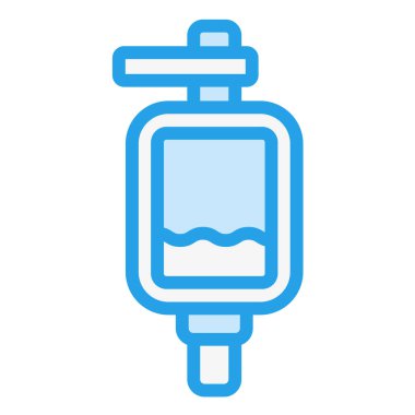 İdrar Vektörü Simgesi Tasarım İllüstrasyonu