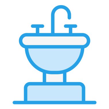 Batık Vektörü Simgesi Tasarım Çizimi