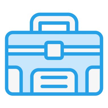 Çanta Vektör Simgesi Tasarım İllüstrasyonu