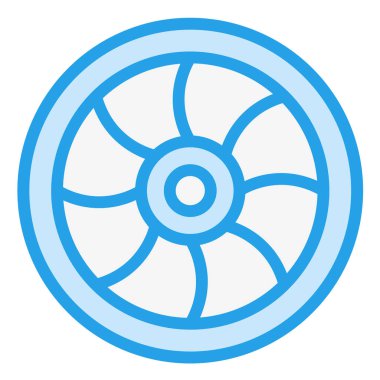 Lens Vektör Simgesi Tasarımı Çizimi