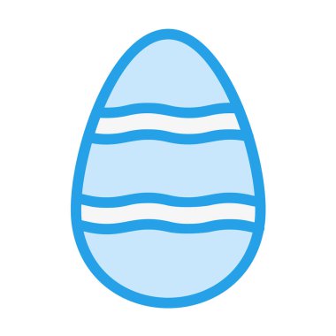 Kaynamış Yumurta Vektörü Simgesi Tasarım İllüstrasyonu