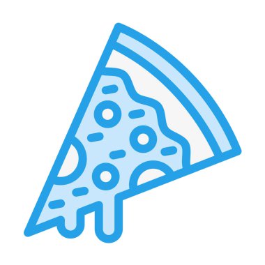 İtalyan Gıda Vektörü Simgesi Tasarımı Çizimi