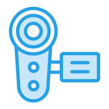 El kamerası Vektörü Simge Tasarımı Çizimi