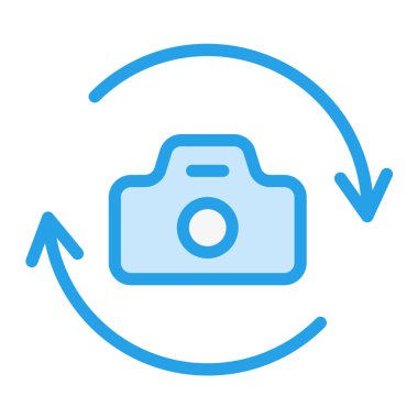 Kamera Vektörü Simgesi Tasarım Resmini Değiştir