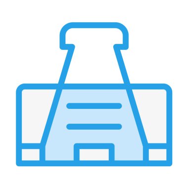 Klip Vektörü Simgesi Tasarım İllüstrasyonu