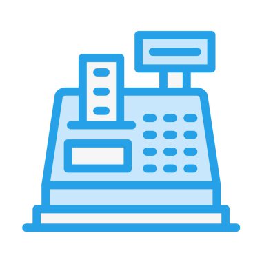 Para sayacı Vektör Simgesi Tasarım İllüstrasyonu