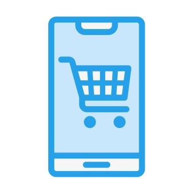 Telefon Vektörü Simgesi Tasarım İllüstrasyonu