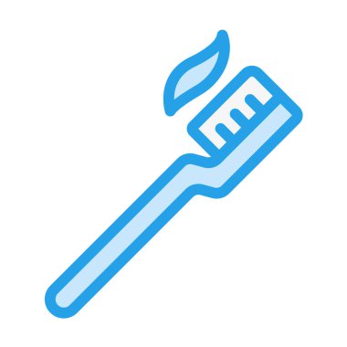 Tooth Brush Vector Icon Design Illustration clipart