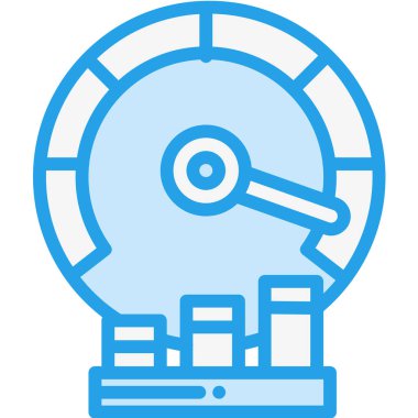 Hesurement Vektör Simgesi Tasarım İllüstrasyonu