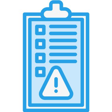 Kural Uyarısı Vektör Simgesi Tasarım İllüstrasyonu