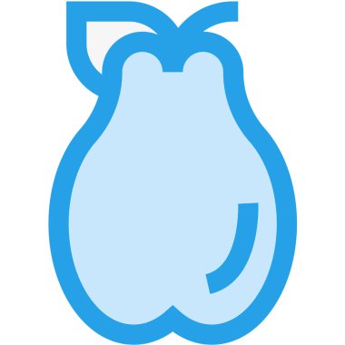 Quince Vektör Simgesi Tasarım İllüstrasyonu