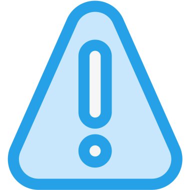 Tehlike Vektörü Simgesi Tasarım İllüstrasyonu