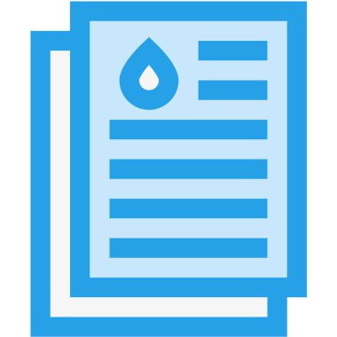 Yağ Analizi Vektör Simgesi Tasarım İllüstrasyonu