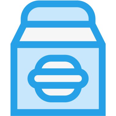 Uzaktaki Vektör Simgesini Al Tasarım İllüstrasyonu