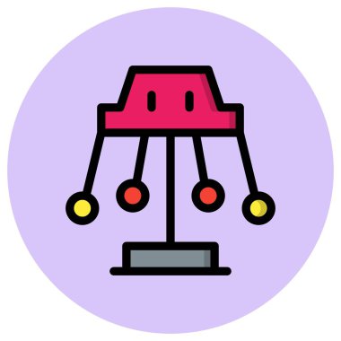 Swing Vektör Simgesi Tasarım İllüstrasyonu