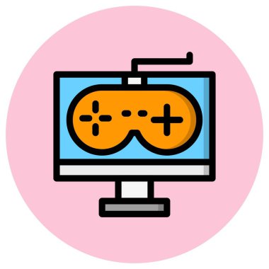 Portal Vektör Simgesi Tasarım İllüstrasyonu