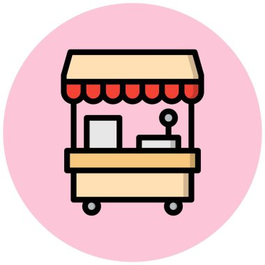 Vektör Simgesi Tasarım Resmini Oyala