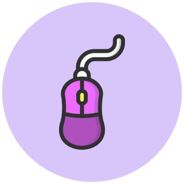 Fare Vektörü Simgesi Tasarım İllüstrasyonu