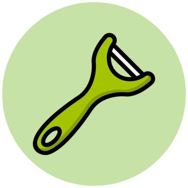 Şişe Açıcı Vektör Simgesi Tasarım İllüstrasyonu