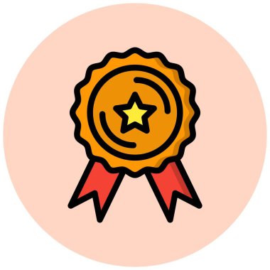 Başarılar Vektör Simgesi Tasarım İllüstrasyonu