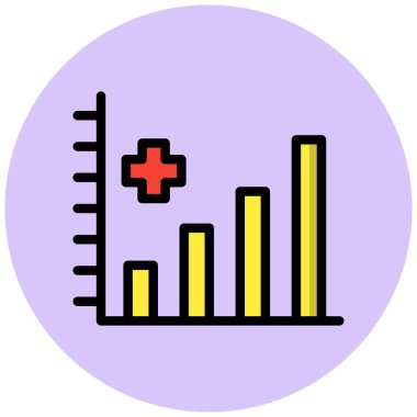 Grafik Vektörü Simgesi Tasarım İllüstrasyonu