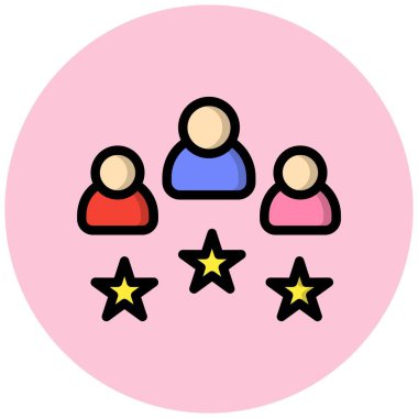 Tecrübe Vektörü Simgesi Tasarım İllüstrasyonu