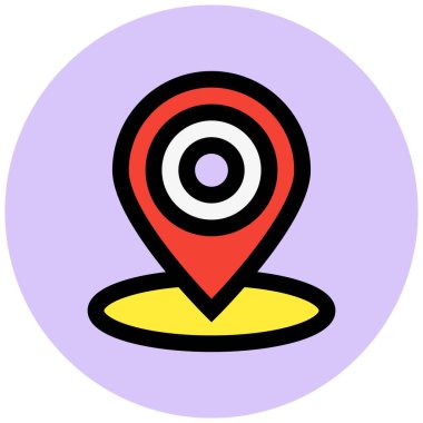 Yer Tutucu Vektör Simgesi Tasarım İllüstrasyonu