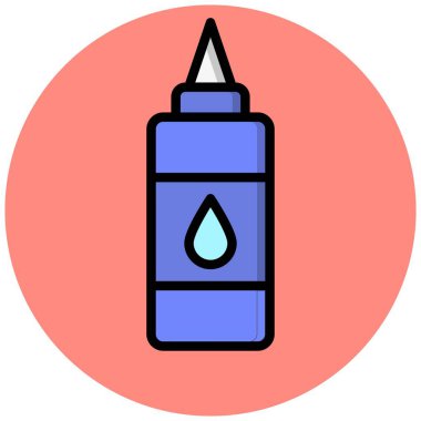 Silikon Vektör Simgesi Tasarım İllüstrasyonu