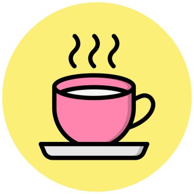 Cups Vektör Simgesi Tasarım İllüstrasyonu