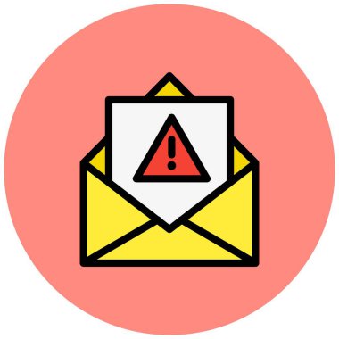 Hata Vektörü Simgesi Tasarım İllüstrasyonu