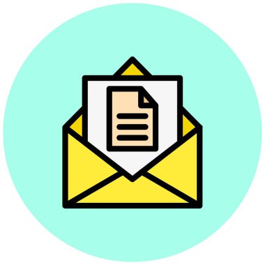 Sözleşmeli Vektör Simgesi Tasarım ResmiComment