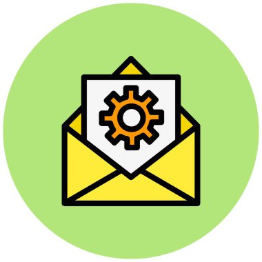 Seçenek Vektörü Simge Tasarımı İllüstrasyonu