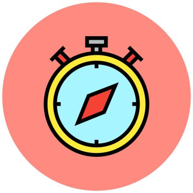 Pusula Vektörü Simgesi Tasarım ResmiComment