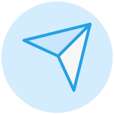 Vektör Simgesi Tasarım İllüstrasyonunu Gönder