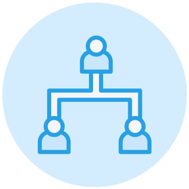 Kullanıcı Bağlantısı Vektör Simgesi Tasarım İllüstrasyonu