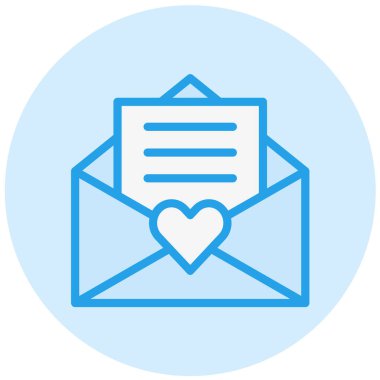 Düğün Davetiyesi Vektör Simgesi Tasarım İllüstrasyonu