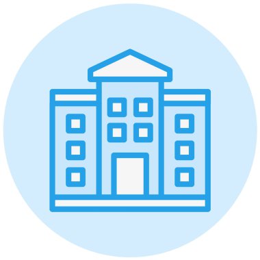 Salon Vektörü Simgesi Tasarım İllüstrasyonu