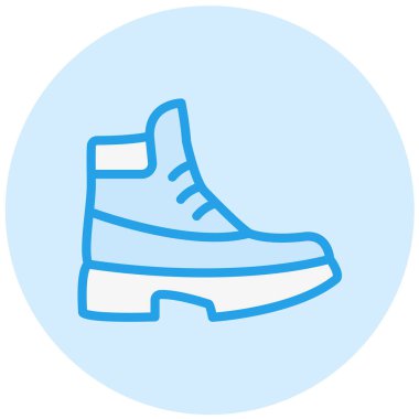 Çizme Vektörü Simgesi Tasarım Çizimi