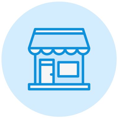 Alışveriş arabası Vektör Simgesi Tasarım İllüstrasyonu