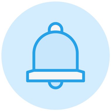 Bildirim Vektörü Simgesi Tasarım İllüstrasyonu