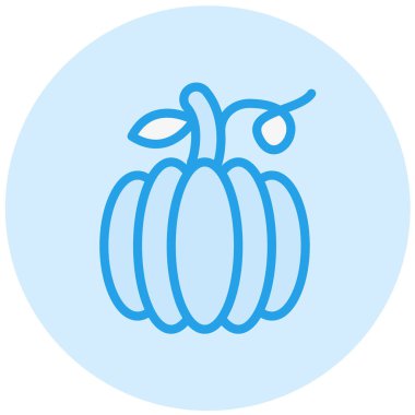 Kabak Vektörü Simge Tasarımı Çizimi