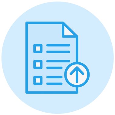 Vektör Simgesi Tasarım İllüstrasyonunu Yükle