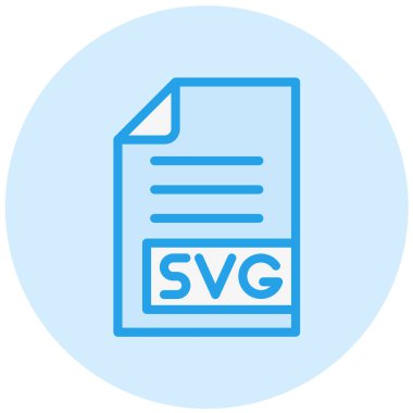 SVG Vektör Simgesi Tasarım İllüstrasyonu