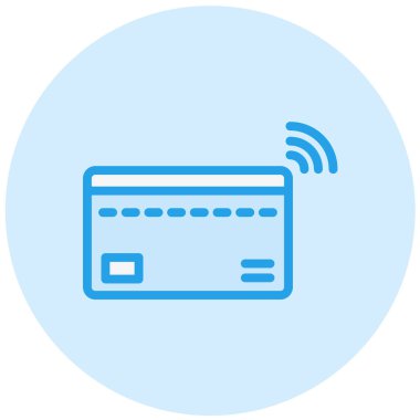 Ödeme Vektörü Simgesi Tasarım İllüstrasyonu