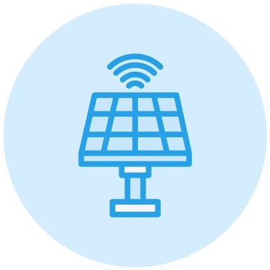 Güneş Vektörü Simgesi Tasarım İllüstrasyonu